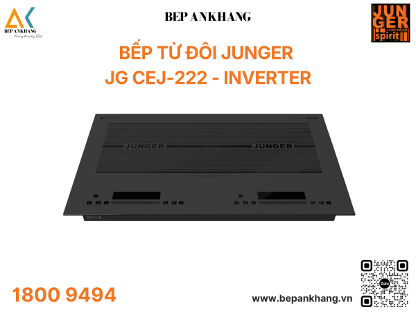 Bếp từ đôi Junger CEJ-222-INVERTER